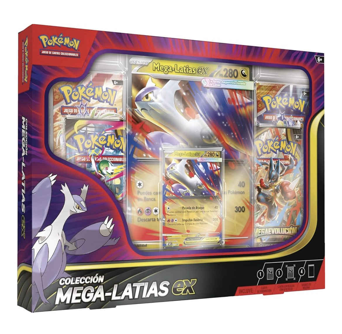 BLÍSTER COLECCIÓN MEGA LATIAS EX
